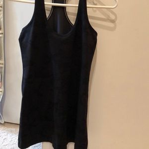 LuLu Lemon black camo tank